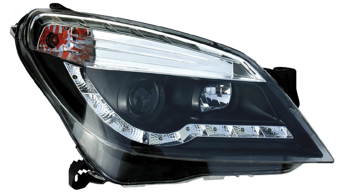 Set+de+phares+look-diurnes+sur+mesure+pour+Opel+Astra+H+2004-2009+-+Noir